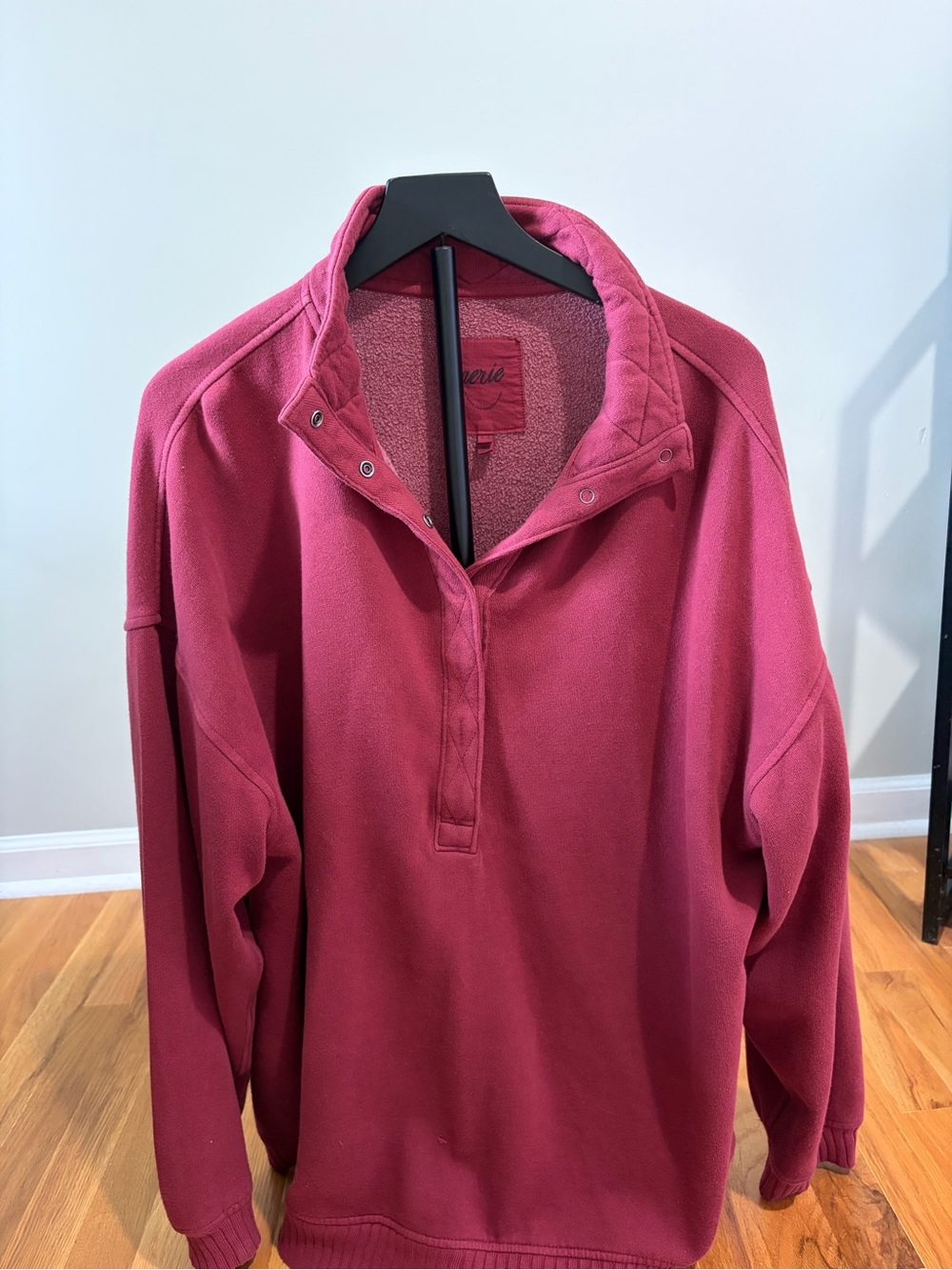aerie Plush Fleece Pullover Sweater